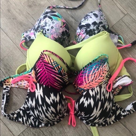 Lot of Victoria’s Secret bikinis 34C push up - Picture 1 of 12